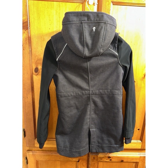 Ivivva by Lululemon Girls 10 Hooded Jacket Coat Long Sleeve Zip Pockets - Picture 11 of 16